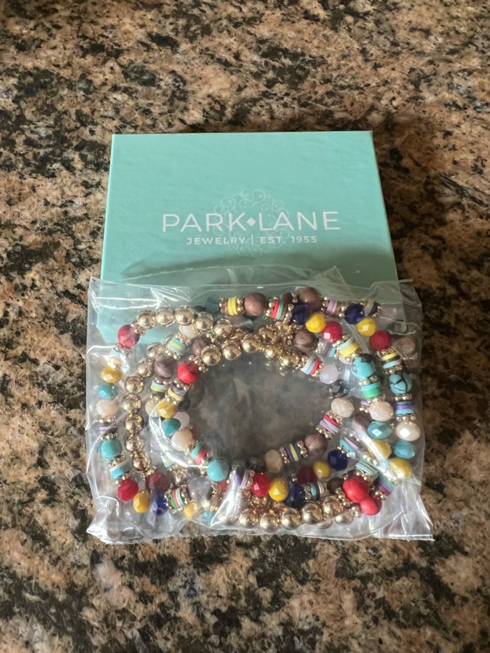 Park Lane Heartland Colorful Beaded Stretch Bracelet Set of 5